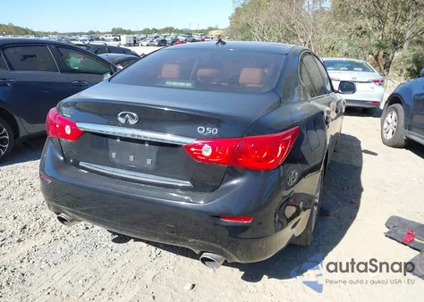 2017 Infiniti Q50 3.0T Premium from USA, damaged, VIN JN1EV7AP2HM738370